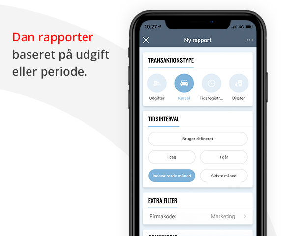 App screenshot: Acubiz Expense Management
