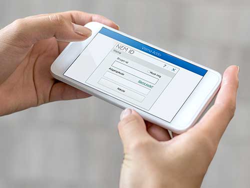 App screenshot: Addo Sign Digital underskrift