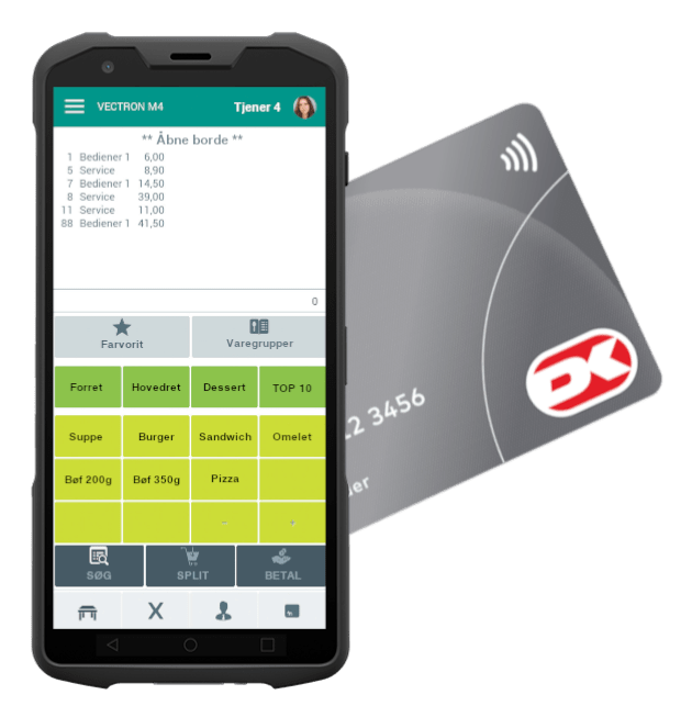 App screenshot: Vectron POS