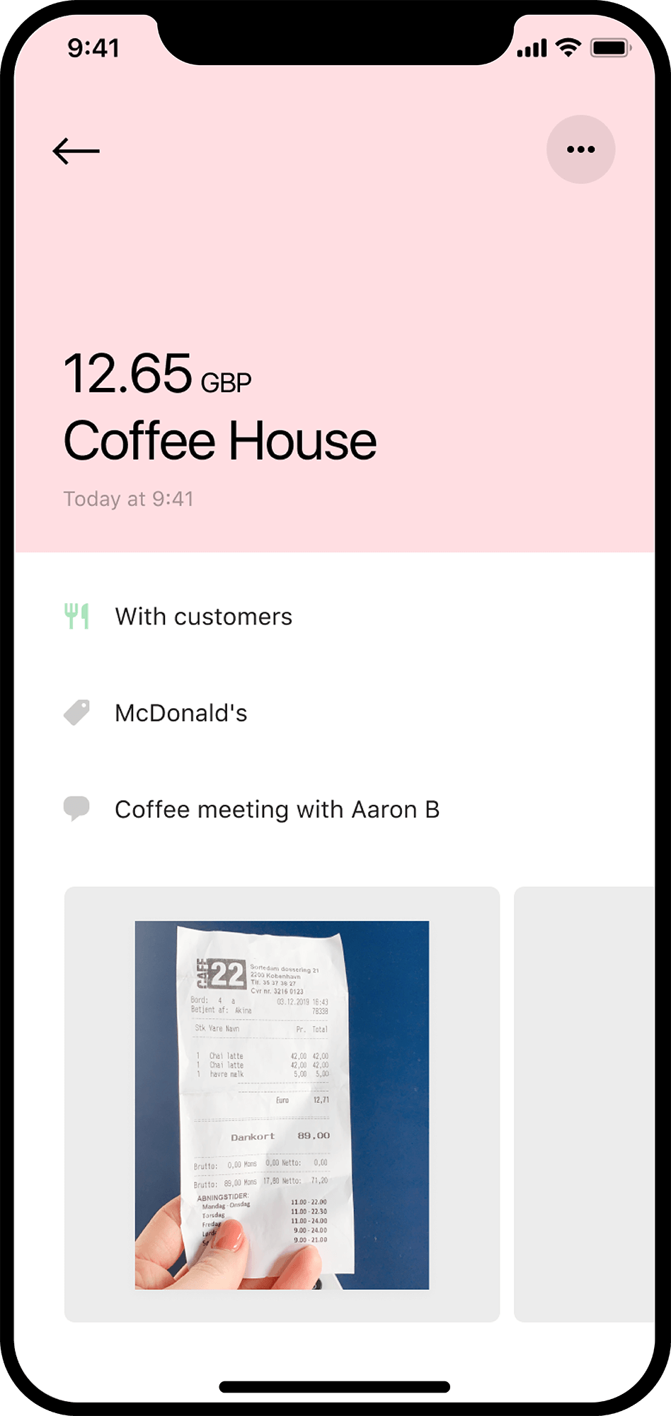 App screenshot: Pleo