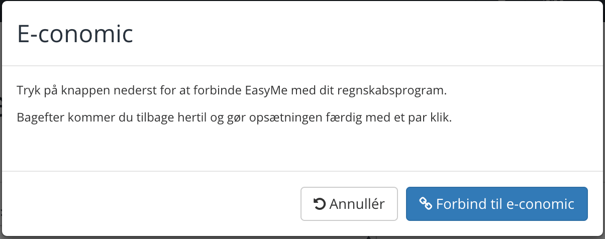 App screenshot: EasyMe