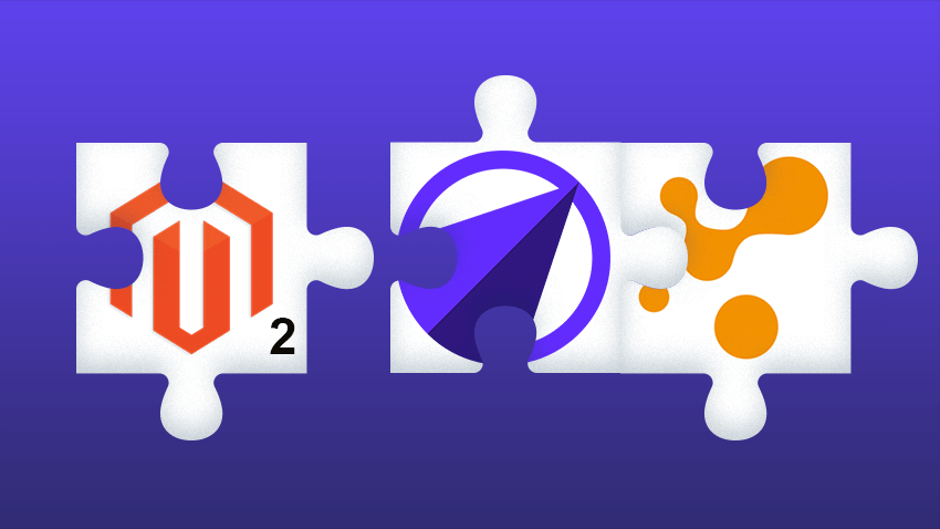 App screenshot: Magento 2-integration