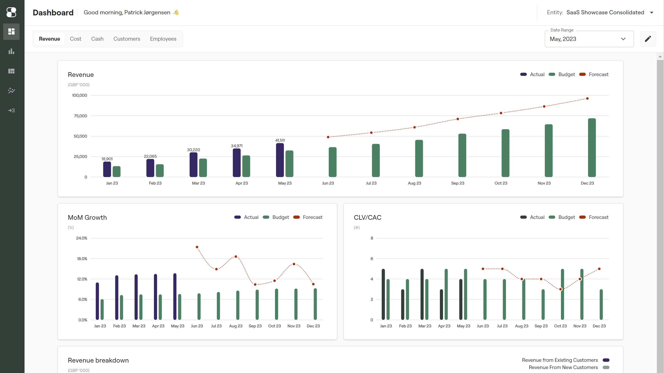 App screenshot: Scaleup Finance