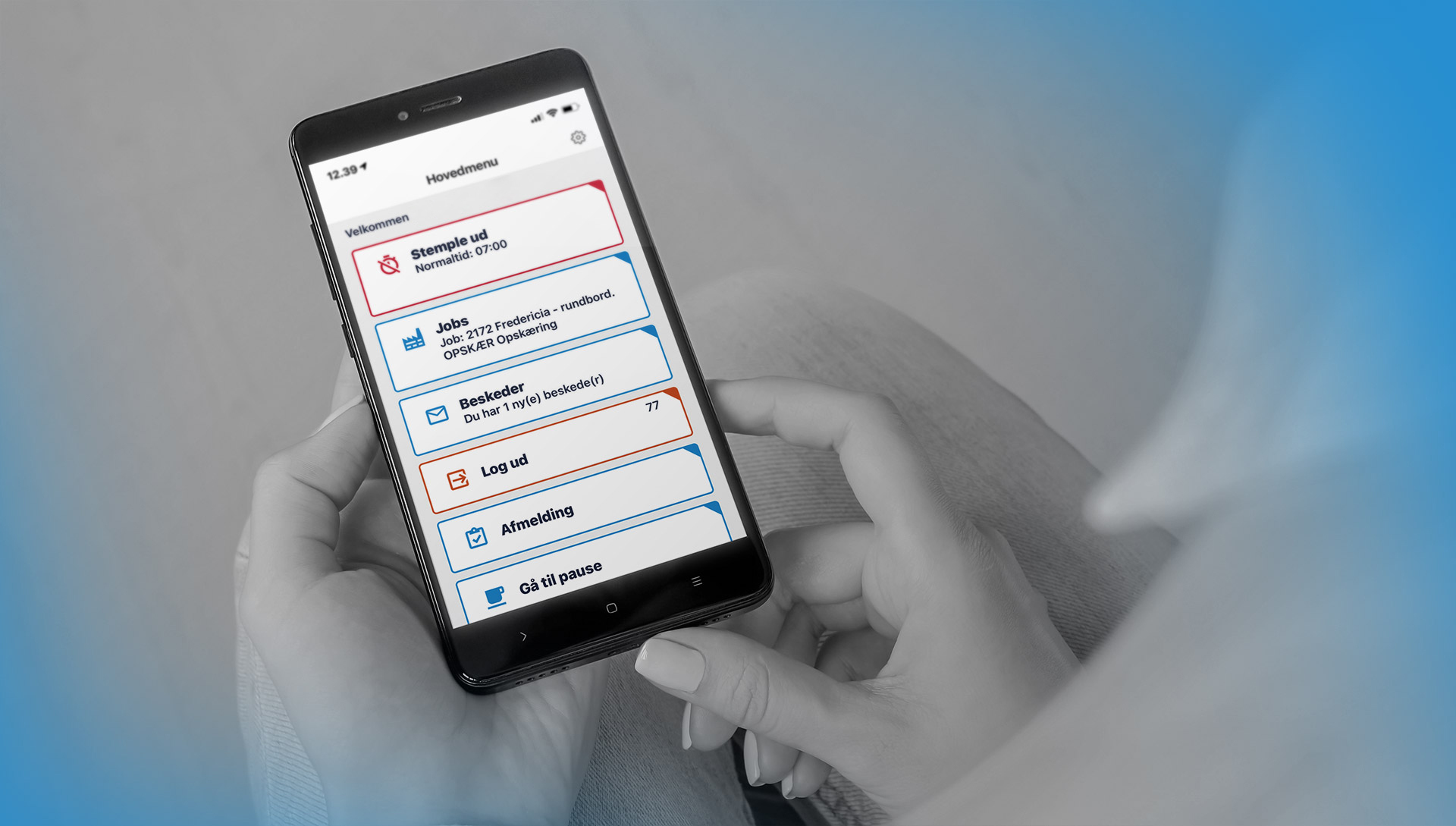 App screenshot: SmartTID