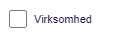 Viser afkrydsningsfeltet 'Virksomhed' i Rapporter – bruges til at separere rapportens indhold.