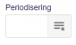 Viser periodiseringsfeltet i Periodisering – bruges til at oprette eller vælge en periodiseringsnøgle.