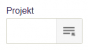 Viser liste-ikonet ved Projekt-feltet i Abonnement-modulet – bruges til at vælge et projekt fra en liste.